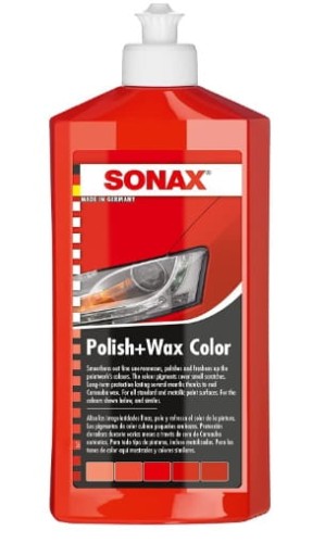 Sonax wosk koloryzujący nano czerwony 250ml